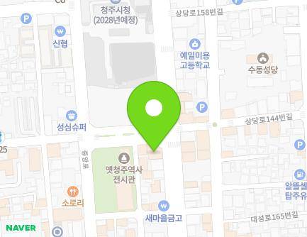 3 Sangdang-ro 143beon-gil, Sangdang-gu, Cheongju-si, Chungcheongbuk-do, Republic of Korea Map