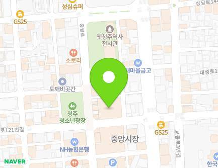 26 Jungang-ro, Sangdang-gu, Cheongju-si, Chungcheongbuk-do, Republic of Korea Map