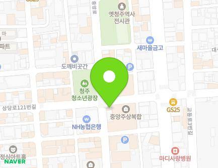 22-3 Jungang-ro, Sangdang-gu, Cheongju-si, Chungcheongbuk-do, Republic of Korea Map