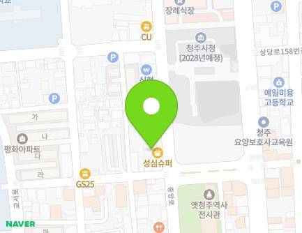 47 Jungang-ro, Sangdang-gu, Cheongju-si, Chungcheongbuk-do, Republic of Korea Map