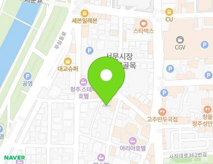22-3 Musimdong-ro 372beon-gil, Sangdang-gu, Cheongju-si, Chungcheongbuk-do, Republic of Korea Map