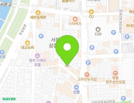 33 Musimdong-ro 372beon-gil, Sangdang-gu, Cheongju-si, Chungcheongbuk-do, Republic of Korea Map