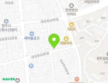 19 Daeseong-ro 50beon-gil, Sangdang-gu, Cheongju-si, Chungcheongbuk-do, Republic of Korea 19 Daeseong-ro 50beon-gil, Sangdang-gu, Cheongju-si, Chungcheongbuk-do, Republic of Korea Map