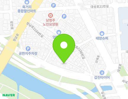 36 Cheongnam-ro 2184beon-gil, Sangdang-gu, Cheongju-si, Chungcheongbuk-do, Republic of Korea Map
