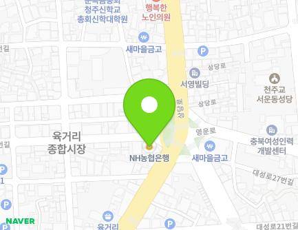 1 Sangdang-ro 1beon-gil, Sangdang-gu, Cheongju-si, Chungcheongbuk-do, Republic of Korea Map