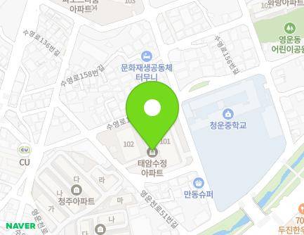 26 Yeonguncheon-ro 51beon-gil, Sangdang-gu, Cheongju-si, Chungcheongbuk-do, Republic of Korea Map