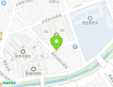 16 Yeonguncheon-ro 51beon-gil, Sangdang-gu, Cheongju-si, Chungcheongbuk-do, Republic of Korea 16 Yeonguncheon-ro 51beon-gil, Sangdang-gu, Cheongju-si, Chungcheongbuk-do, Republic of Korea Map