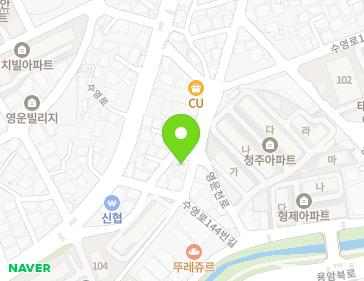 13-5 Suyeong-ro 144beon-gil, Sangdang-gu, Cheongju-si, Chungcheongbuk-do, Republic of Korea 13-5 Suyeong-ro 144beon-gil, Sangdang-gu, Cheongju-si, Chungcheongbuk-do, Republic of Korea Map