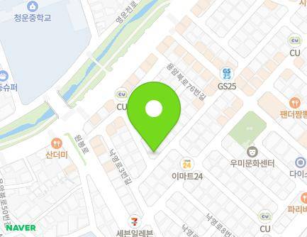 8-9 Nakyeong-ro 3beon-gil, Sangdang-gu, Cheongju-si, Chungcheongbuk-do, Republic of Korea Map