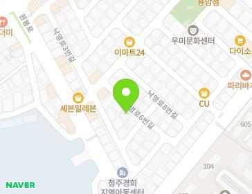 10 Nakyeong-ro 6beon-gil, Sangdang-gu, Cheongju-si, Chungcheongbuk-do, Republic of Korea 10 Nakyeong-ro 6beon-gil, Sangdang-gu, Cheongju-si, Chungcheongbuk-do, Republic of Korea Map