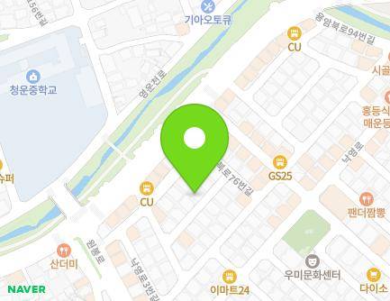 14-8 Yongambuk-ro 76beon-gil, Sangdang-gu, Cheongju-si, Chungcheongbuk-do, Republic of Korea Map