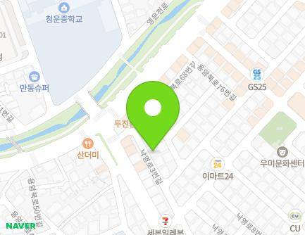 20 Nakyeong-ro 3beon-gil, Sangdang-gu, Cheongju-si, Chungcheongbuk-do, Republic of Korea Map