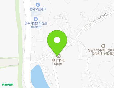 24 Danjae-ro 413beon-gil, Sangdang-gu, Cheongju-si, Chungcheongbuk-do, Republic of Korea Map