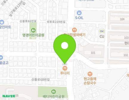 215 Seongbong-ro, Seowon-gu, Cheongju-si, Chungcheongbuk-do, Republic of Korea Map