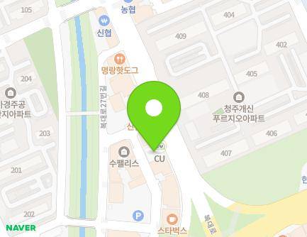 13 Bokdae-ro, Seowon-gu, Cheongju-si, Chungcheongbuk-do, Republic of Korea Map
