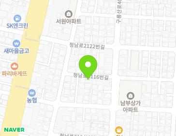12 Cheongnam-ro 2116beon-gil, Seowon-gu, Cheongju-si, Chungcheongbuk-do, Republic of Korea 12 Cheongnam-ro 2116beon-gil, Seowon-gu, Cheongju-si, Chungcheongbuk-do, Republic of Korea Map