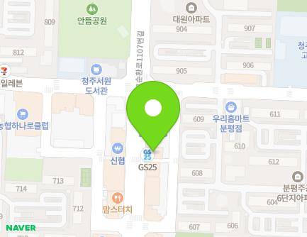 28 1sunhwan-ro 1107beon-gil, Seowon-gu, Cheongju-si, Chungcheongbuk-do, Republic of Korea Map