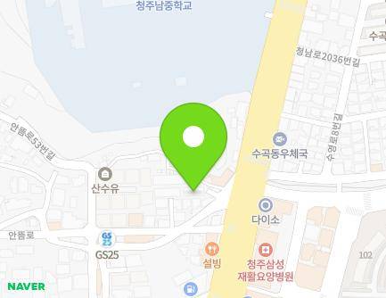 63-9 Antteum-ro, Seowon-gu, Cheongju-si, Chungcheongbuk-do, Republic of Korea Map