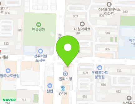 42 1sunhwan-ro 1107beon-gil, Seowon-gu, Cheongju-si, Chungcheongbuk-do, Republic of Korea Map