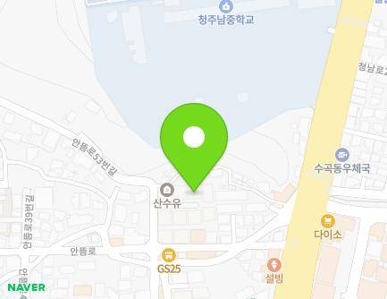 10-2 Antteum-ro 53beon-gil, Seowon-gu, Cheongju-si, Chungcheongbuk-do, Republic of Korea Map