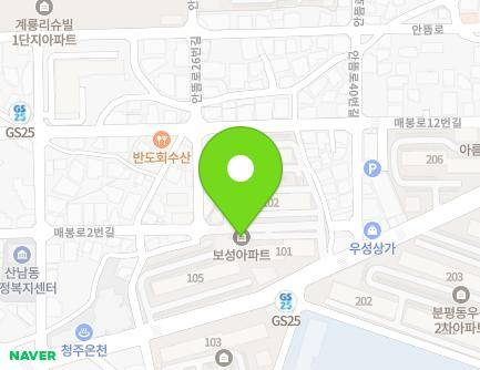70 Cheongnam-ro 2005beon-gil, Seowon-gu, Cheongju-si, Chungcheongbuk-do, Republic of Korea Map