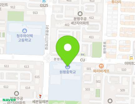 36 1sunhwan-ro 1137beon-gil, Seowon-gu, Cheongju-si, Chungcheongbuk-do, Republic of Korea