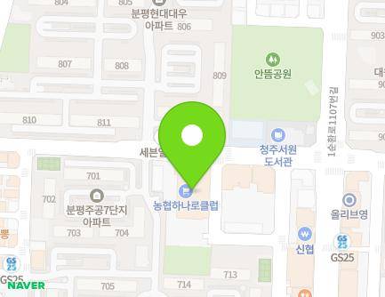 26 Bunpyeong-ro, Seowon-gu, Cheongju-si, Chungcheongbuk-do, Republic of Korea Map