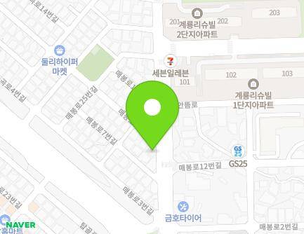 1 Maebong-ro 13beon-gil, Seowon-gu, Cheongju-si, Chungcheongbuk-do, Republic of Korea Map