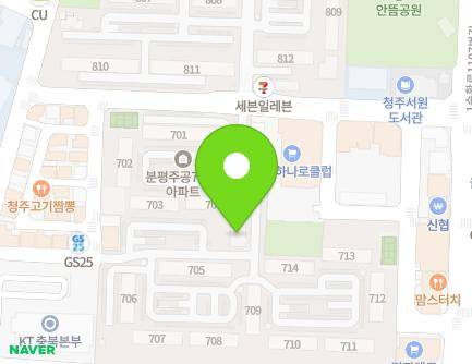 22-20 Bunpyeong-ro, Seowon-gu, Cheongju-si, Chungcheongbuk-do, Republic of Korea