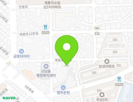 51-21 Antteum-ro 12beon-gil, Seowon-gu, Cheongju-si, Chungcheongbuk-do, Republic of Korea Map