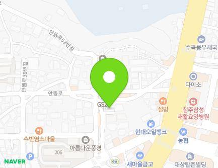 22-18 Cheongnam-ro 2005beon-gil, Seowon-gu, Cheongju-si, Chungcheongbuk-do, Republic of Korea Map