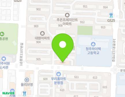53 Bunpyeong-ro, Seowon-gu, Cheongju-si, Chungcheongbuk-do, Republic of Korea Map