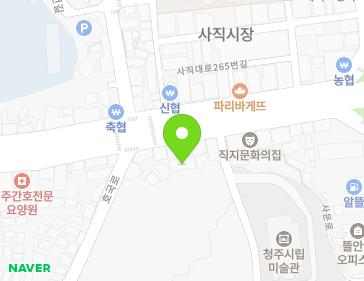 12 Sajik-daero 272beon-gil, Seowon-gu, Cheongju-si, Chungcheongbuk-do, Republic of Korea 12 Sajik-daero 272beon-gil, Seowon-gu, Cheongju-si, Chungcheongbuk-do, Republic of Korea Map