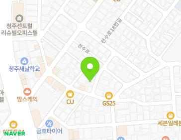19-5 Cheonsu-ro 8beon-gil, Seowon-gu, Cheongju-si, Chungcheongbuk-do, Republic of Korea 19-5 Cheonsu-ro 8beon-gil, Seowon-gu, Cheongju-si, Chungcheongbuk-do, Republic of Korea Map