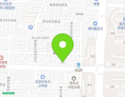 22 Yeche-ro 67beon-gil, Seowon-gu, Cheongju-si, Chungcheongbuk-do, Republic of Korea Map