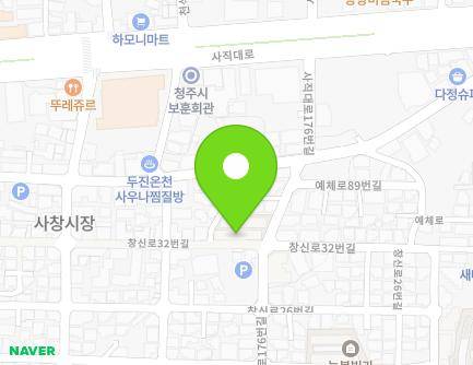 32 Sajik-daero 176beon-gil, Seowon-gu, Cheongju-si, Chungcheongbuk-do, Republic of Korea Map
