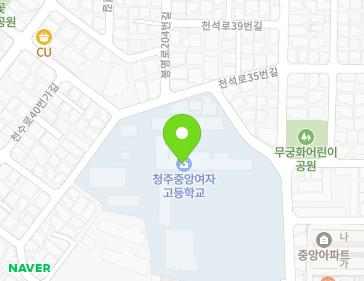 15 Cheonseok-ro, Seowon-gu, Cheongju-si, Chungcheongbuk-do, Republic of Korea 15 Cheonseok-ro, Seowon-gu, Cheongju-si, Chungcheongbuk-do, Republic of Korea Map