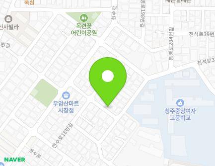 17 Cheonsu-ro 30beon-gil, Seowon-gu, Cheongju-si, Chungcheongbuk-do, Republic of Korea Map