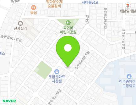 5 Cheonsu-ro 30beon-gil, Seowon-gu, Cheongju-si, Chungcheongbuk-do, Republic of Korea Map