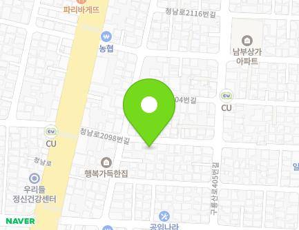 22 Cheongnam-ro 2098beon-gil, Seowon-gu, Cheongju-si, Chungcheongbuk-do, Republic of Korea Map