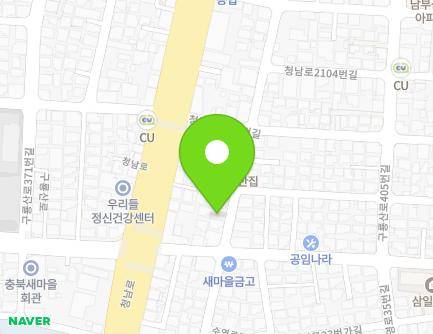 5 Guryongsan-ro 389beon-gil, Seowon-gu, Cheongju-si, Chungcheongbuk-do, Republic of Korea Map