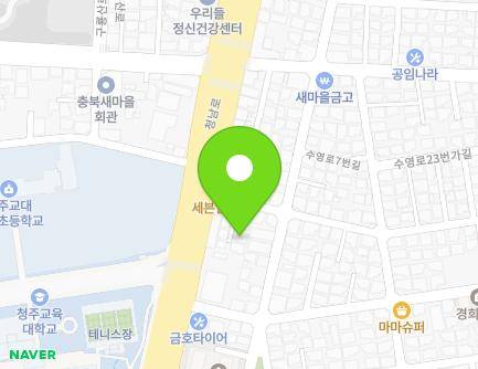 4-5 Cheongnam-ro 2074beon-gil, Seowon-gu, Cheongju-si, Chungcheongbuk-do, Republic of Korea Map