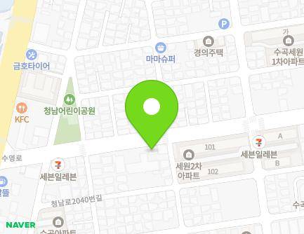 22 Suyeong-ro, Seowon-gu, Cheongju-si, Chungcheongbuk-do, Republic of Korea Map