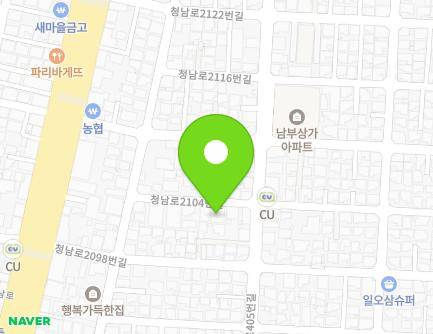 16 Cheongnam-ro 2104beon-gil, Seowon-gu, Cheongju-si, Chungcheongbuk-do, Republic of Korea Map