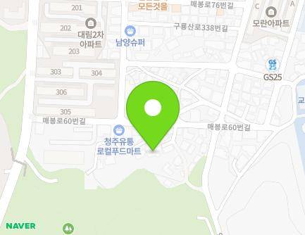 34-3 Maebong-ro 60beon-gil, Seowon-gu, Cheongju-si, Chungcheongbuk-do, Republic of Korea