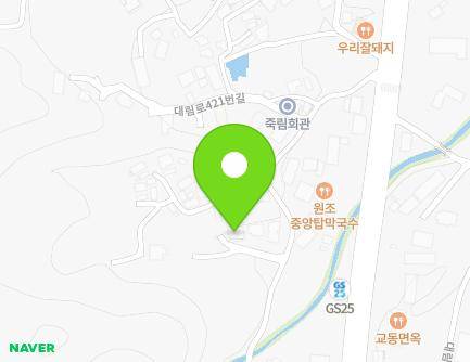 95-18 Daerim-ro 421beon-gil, Seowon-gu, Cheongju-si, Chungcheongbuk-do, Republic of Korea Map