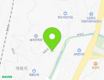 20 Maebong-gil, Hyeondo-myeon, Seowon-gu, Cheongju-si, Chungcheongbuk-do, Republic of Korea Map