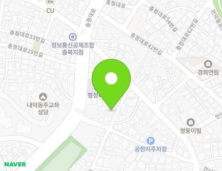 37 Andeokbeol-ro 15beon-gil, Cheongwon-gu, Cheongju-si, Chungcheongbuk-do, Republic of Korea Map