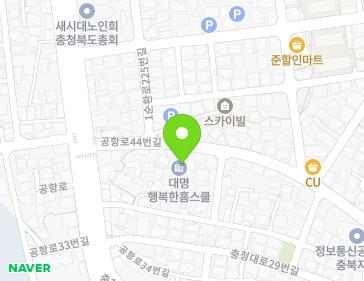 20 Gonghang-ro 44beon-gil, Cheongwon-gu, Cheongju-si, Chungcheongbuk-do, Republic of Korea 20 Gonghang-ro 44beon-gil, Cheongwon-gu, Cheongju-si, Chungcheongbuk-do, Republic of Korea Map
