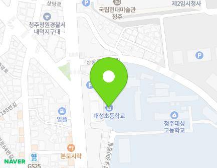 34 Daeseong-ro 300beon-gil, Cheongwon-gu, Cheongju-si, Chungcheongbuk-do, Republic of Korea Map